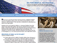 Stein, Mitchell & Mezines LLP - Military Medical Malpractice