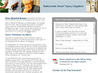Stein, Mitchell & Mezines LLP - Nationwide Vioxx Litigation